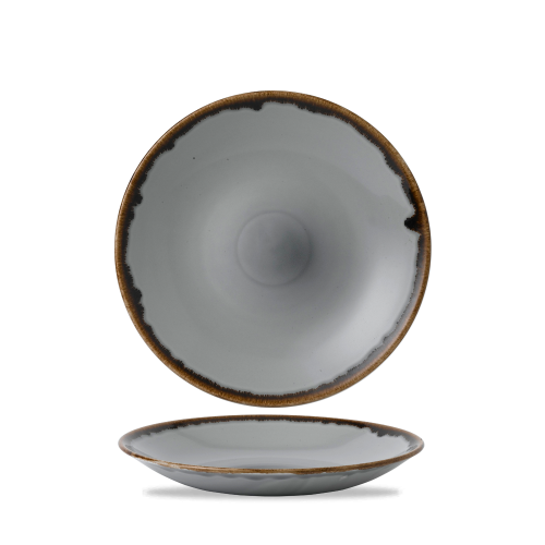 Dudson Harvest Grey Deep Coupe Plate 11" (Pack of 12)