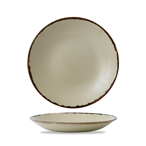 Dudson Harvest Linen Deep Coupe Plate 11" (Pack of 12)