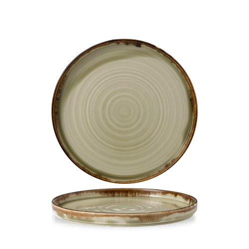 Dudson Harvest Linen Walled Plate 8.67" (Pack of 6)