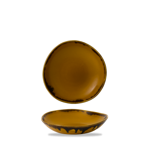 Dudson Harvest Mustard Round Bowl 9 7/8" (Pack of 12)