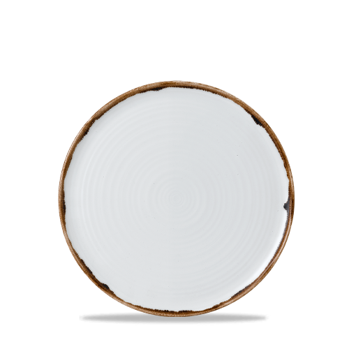 Dudson Harvest Natural Organic Coupe Flat Plate 12 1/2" (Pack of 6)