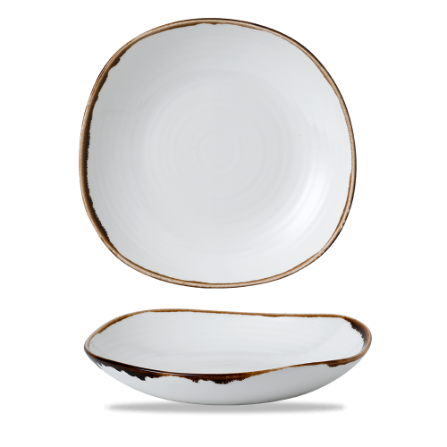 Dudson Harvest Natural Organic Coupe Wobbly Bowl 11 3/8" (Pack of 6)