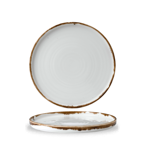 Dudson Harvest Natural Walled Plate 10 2/8" (Pack of 6)