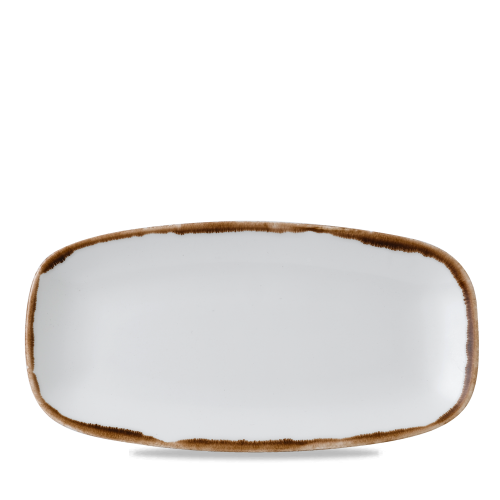 Dudson Harvest Natural Chefs Oblong Plate 11 3/4x6" (Pack of 12)