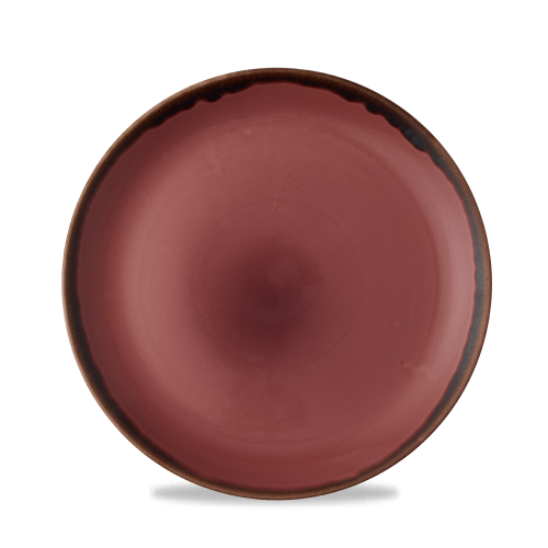Dudson Harvest Plum Coupe Plate 8.67" (Pack of 12)