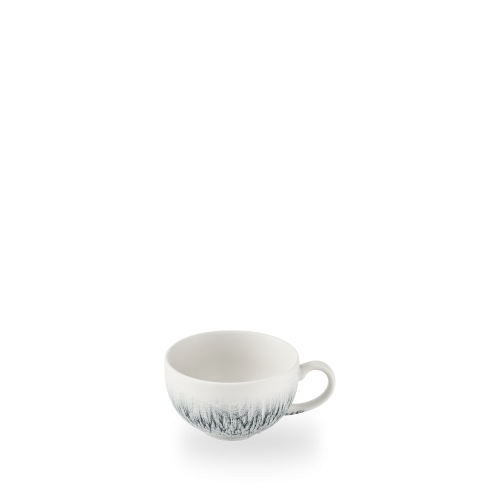 Churchill Lume Black Cappuccino Cup 12oz (Pack of 12)
