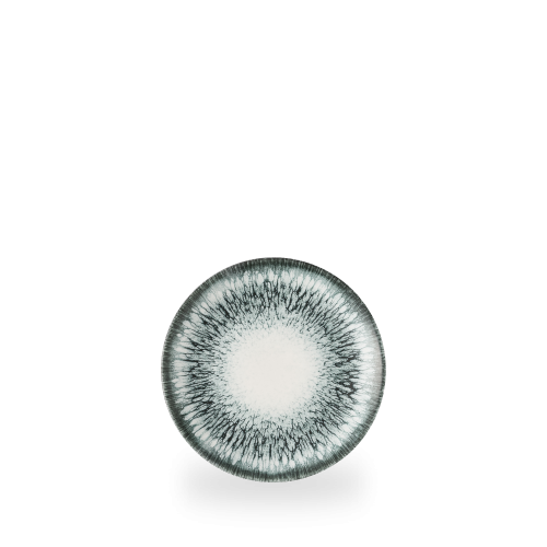 Churchill Lume Black Evolve Coupe Plate 6 1/2" (Pack of 12)