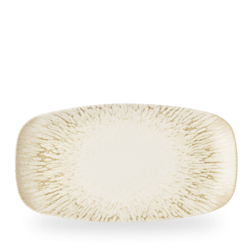 Churchill Lume Natural Oblong Plate 13 7/8 X 7 3/8" (Pack of 6)