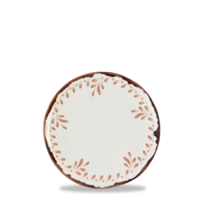 Dudson Harvest Mediterranean Terracotta  Organic Coupe Plate 10.6" (Pack of 12)