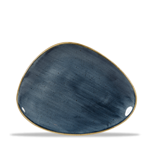 Churchill Stonecast Blueberry Triangle Chefs Plate 10 3/8"x8" (Pack of 12)