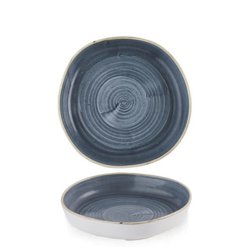 Churchill Stonecast Blueberry Organic Walled Bowl 9 1/4" (Pack of 6)