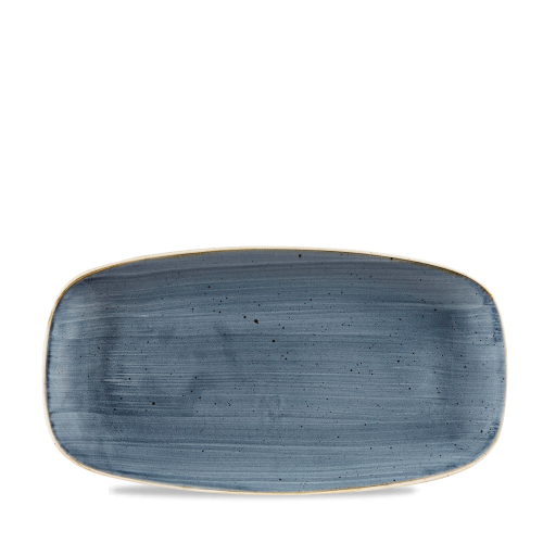 Churchill Stonecast Blueberry Chefs Oblong Plate 29.8x15.3cm (Pack of 12)