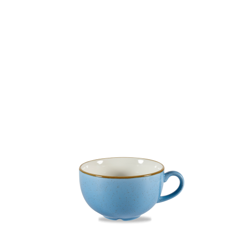 Churchill Stonecast Cornflower Blue Cappuccino Cup 12oz (Pack of 12)