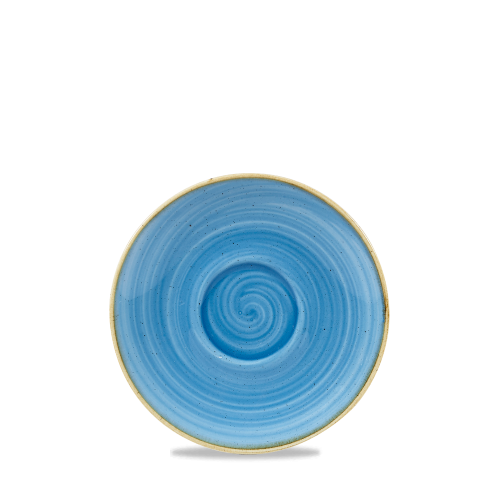 Churchill Stonecast Cornflower Blue Cappuccino Saucer 15.6cm (Pack of 12)