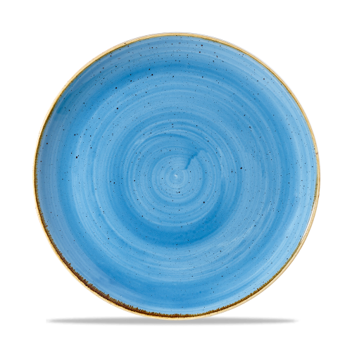 Churchill Stonecast Cornflower Blue Coupe Plate 26cm (Pack of 12)