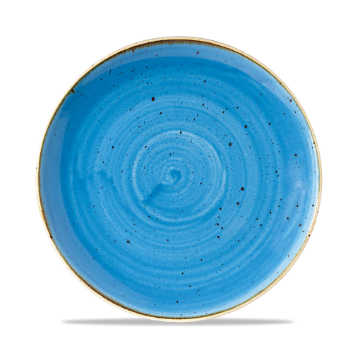 Churchill Stonecast Cornflower Blue Coupe Plate 21.7cm (Pack of 12)