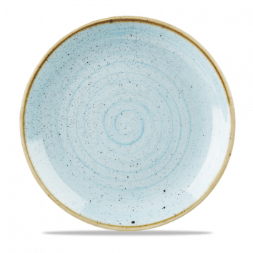 Churchill Stonecast Duck Egg Evolve Coupe Plate 21.7cm (Pack of 12)