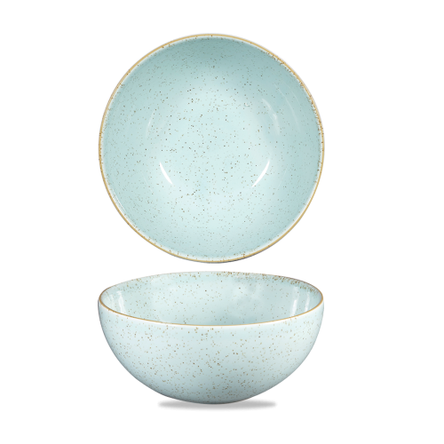 Churchill Stonecast Duck Egg Noodle Bowl 102cl (Pack of 6)