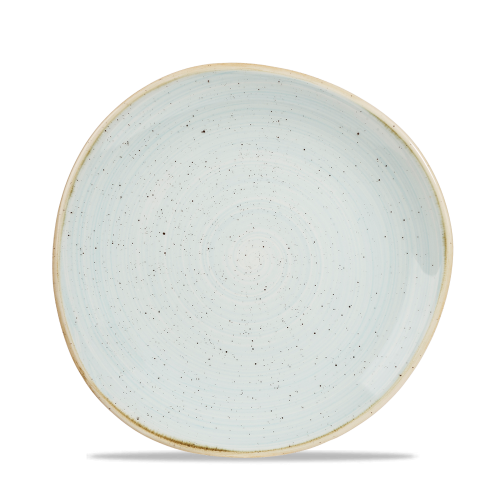 Churchill Stonecast Duck Egg Round Trace Plate 21cm (Pack of 12)