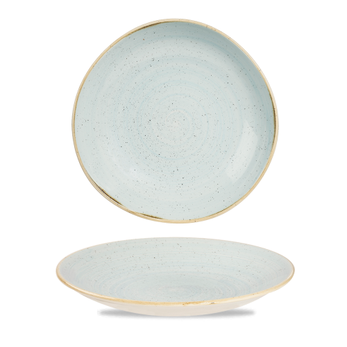 Churchill Stonecast Duck Egg Round Trace Bowl 25.3cm (Pack of 12)
