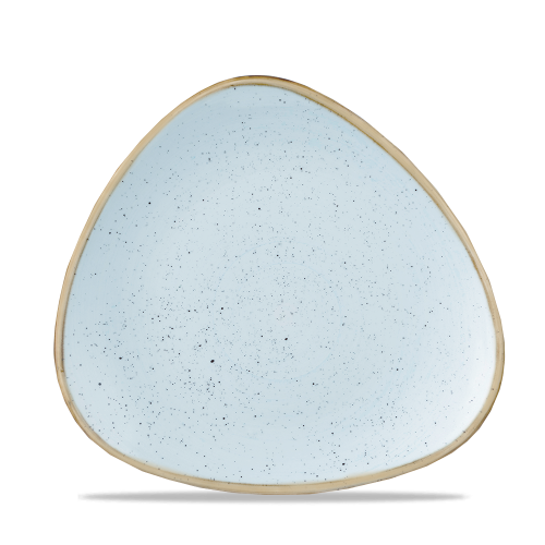 Churchill Stonecast Duck Egg Lotus Plate (Pack of 12)