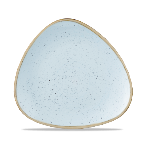 Churchill Stonecast Duck Egg Lotus Plate (Pack of 12)