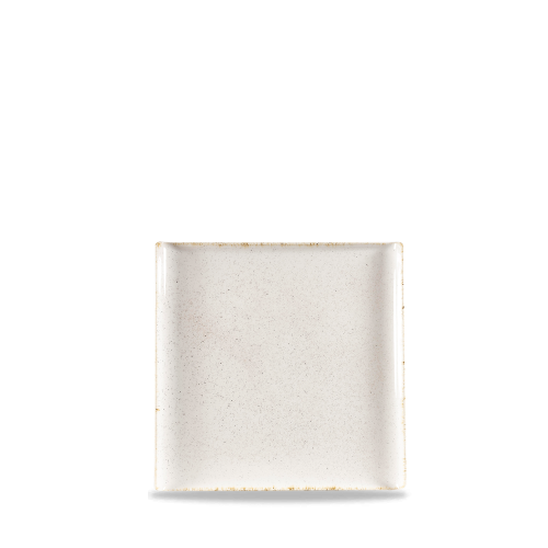 Churchill Stonecast Hints Barley White Square Buffet Tray 12" (Pack of 4)