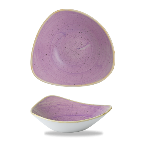 Churchill Stonecast Lavender Lotus Bowl 9" (Pack of 12)