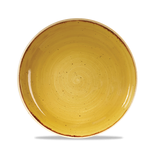Churchill Stonecast Mustard Evolve Coupe Bowl 24.8cm (Pack of 12)