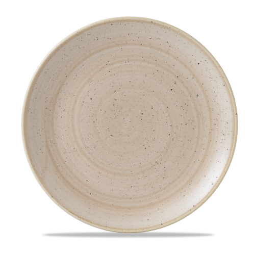 Churchill Stonecast Nutmeg Cream Evolve Coupe Plate 11.25" (Pack of 12)