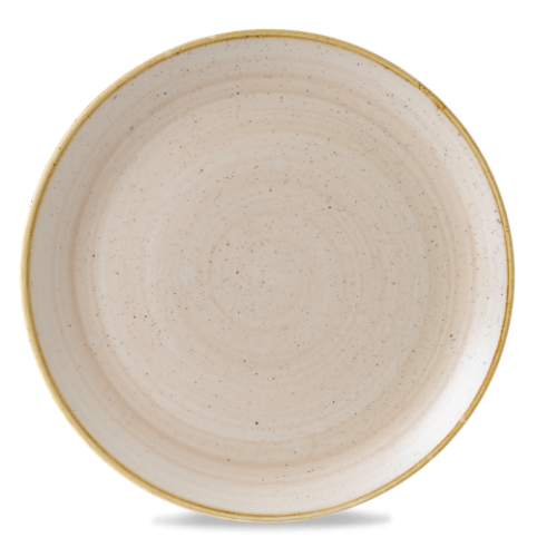 Churchill Stonecast Nutmeg Cream Coupe Evolve Plate 12 3/4" (Pack of 6)