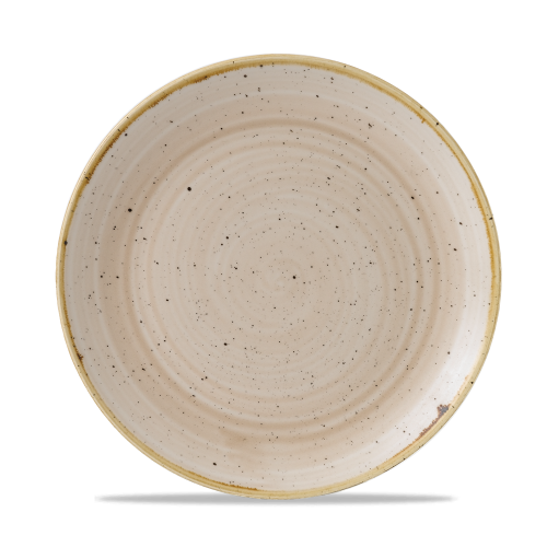 Churchill Stonecast Nutmeg Cream Evolve Coupe Plate 8.67" (Pack of 12)