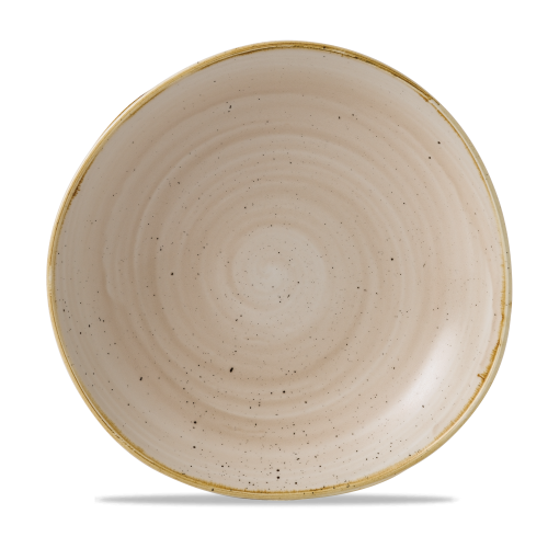 Churchill Stonecast Nutmeg Cream Round Trace Bowl 25.3cm (Pack of 12)