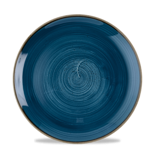Churchill Stonecast Java Blue Evolve Coupe Plate 10.25" (Pack of 12)
