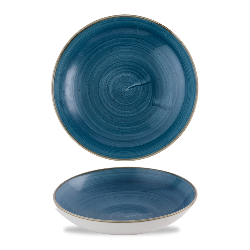 Churchill Stonecast Java Blue  Coupe Bowl 7.25" (Pack of 12)