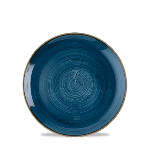 Churchill Stonecast Java Blue Evolve Coupe Plate 6.5" (Pack of 12)