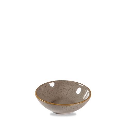 Churchill Stonecast Grey Shallow Bowl 9oz (Pack of 12)