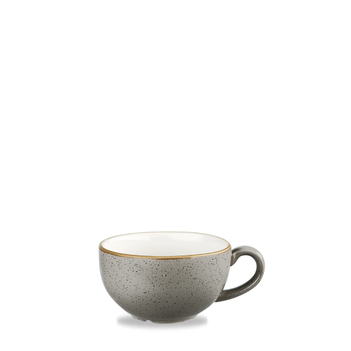 Churchill Stonecast Grey Cappuccino Cup 34cl (Pack of 12)
