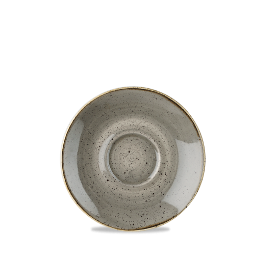 Churchill Stonecast Grey Cappuccino Saucer 15.6cm (Pack of 12)