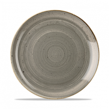 Churchill Stonecast Grey Evolve Coupe Plate 26cm (Pack of 12)