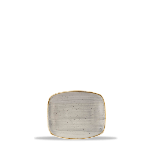 Churchill Stonecast Grey Oblong Chefs Plate 6 X 5" (Pack of 12)