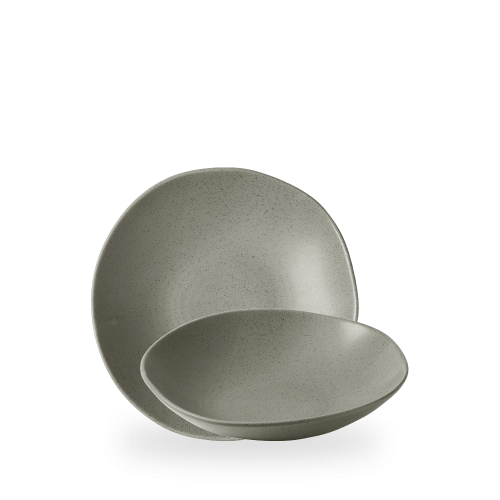 Churchill Stonecast Grey Natural Organic Coupe Bowl 8 5/8" (Pack of 6)