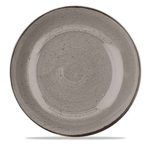 Churchill Stonecast Grey Coupe Large Bowl 31cm (Pack of 6)
