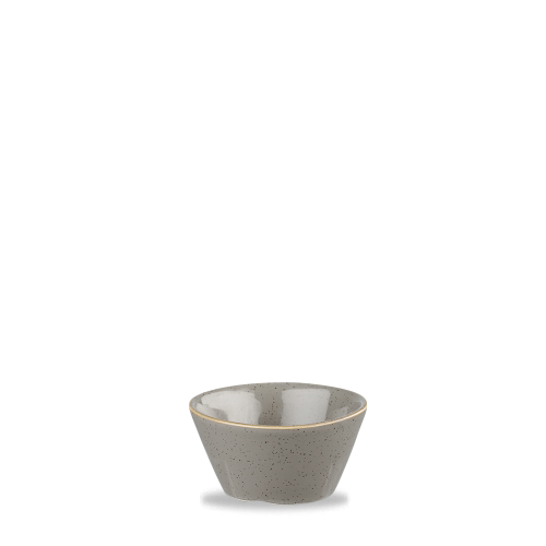 Churchill Stonecast Grey X Squared Sauce Dish 9cl (Pack of 12)