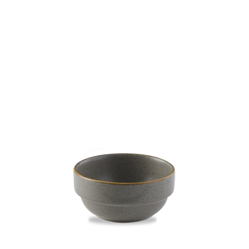 Churchill Stonecast Grey Profile Stacking Bowl 12.6oz (Pack of 6)
