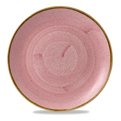 Churchill Stonecast Petal Pink Evolve Coupe Plate 10.25" (Pack of 12)
