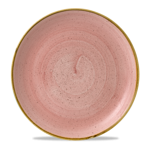 Churchill Stonecast Petal Pink Evolve Coupe Plate 11.25" (Pack of 12)