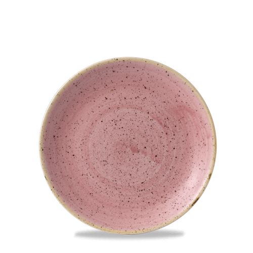 Churchill Stonecast Petal Pink Evolve Coupe Plate 6.5" (Pack of 12)