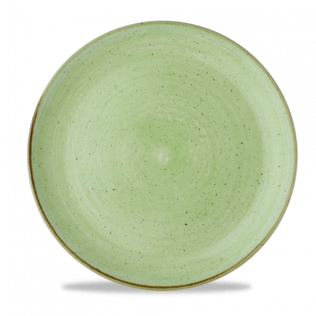 Churchill Stonecast Sage Green Evolve Coupe Plate 11.25" (Pack of 12)