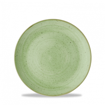 Churchill Stonecast Sage Green Evolve Coupe Plate 8.67" (Pack of 12)